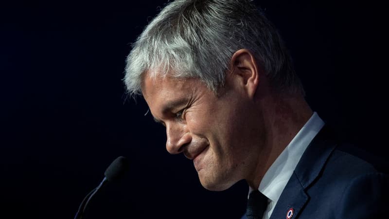 Laurent Wauquiez lors du conseil national des Républicains le 16 mars 2019