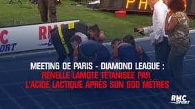 Meeting de Paris (800m) : Lamote horriblement tétanisée par l'acide lactique