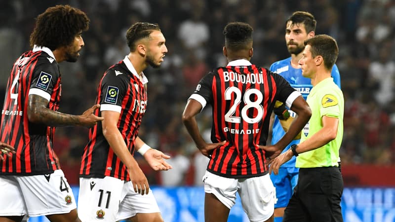 Benoît Bastien, arbitre du match Nice-OM, le 22 août 2021