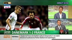La France s'impose 2 buts à 1 face au Danemark en match amical