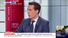 Jean-Baptiste Djebbari: "Le président veut un équilibre entre sécurité et efficacité" sur la vaccination