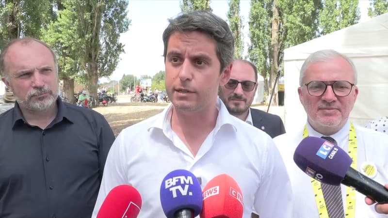 Polémique sur les Canadair: Gabriel Attal répond à Jean-Luc Mélenchon et lui reproche de "faire du trumpisme"