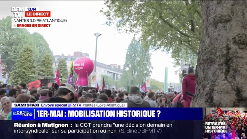 1er-Mai: 14 interpellations à Nantes en marge de la manifestation