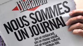 La "une" de Libération en opposition avec le plan stratégique de la direction, en février dernier