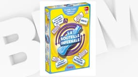 Le jeu de société La Bouteille Infernale, produit par Lansay.