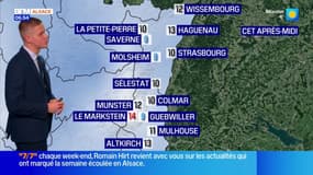 Météo Alsace: un ciel nuageux avant l'arrivée d'éclaircies ce lundi, 10°C prévus à Strasbourg