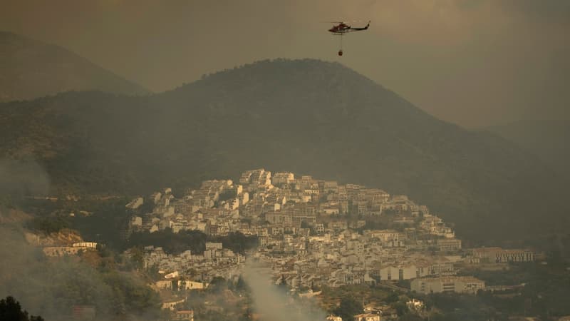 Les autorités se sont montrées optimistes ce vendredi, soulignant que l'humidité était plus forte et que le vent était tombé.