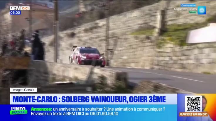 Rallye Monte-Carlo : Solberg vainqueur surprise, Ogier termine 3ème 