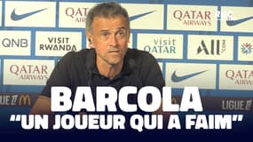 PSG 6-0 Montpellier : "Barcola ? C'est un joueur qui a faim" analyse Luis Enrique