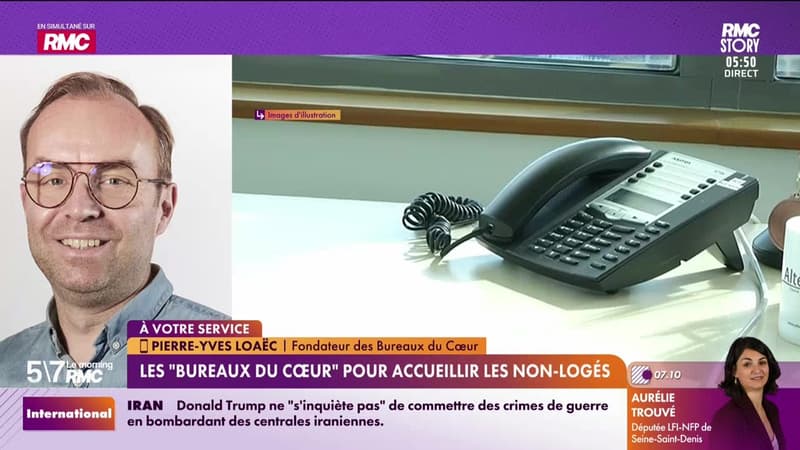 Pierre-Yves Loaëc à votre service : Les "Bureaux du Cœur" pour accueillir les non-logés - 07/04