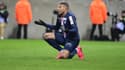 Kylian Mbappé lors du match Reims-PSG en Coupe de la Ligue, au Stade Auguste-Delaune le 22 janvier 2020