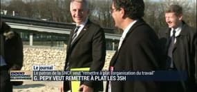 SNCF : Pepy veut remettre à plat les 35h 
