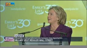  Hillary Clinton veut s'attaquer aux abus de Wall Street