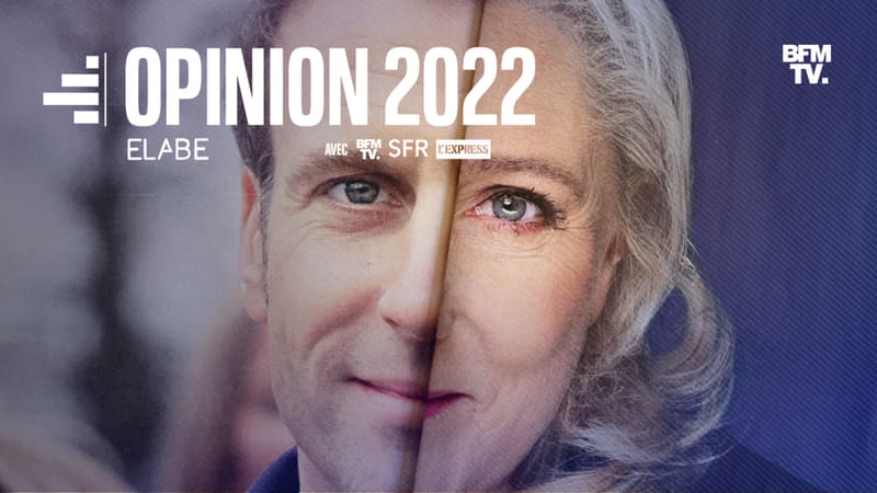 SONDAGE BFMTV. Présidentielle: Emmanuel Macron creuse légèrement l'écart avec Marine Le Pen