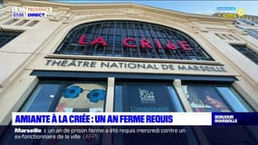 Amiante au théâtre la Criée: un an ferme requis contre un ex-fonctionnaire de la mairie de Marseille