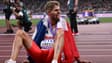 Jimmy Gressier après sa médaille de bronze du 5.000m des Mondiaux de Tokyo le 21 septembre 2025