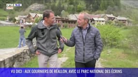 VU DICI : aux Gourniers de Réallon, avec le Parc National des Écrins