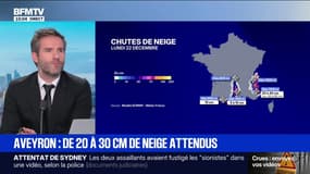 Une partie du Sud de la France sous la neige