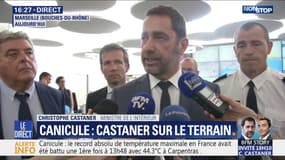 Canicule: Christophe Castaner rappelle que "l'ensemble des publics peuvent être concernés"