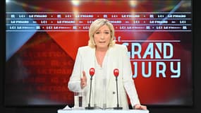 Marine Le Pen invitée du Grand Jury RTL Le Figaro LCI de ce dimanche 6 juin 2021