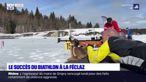 Le succès du biathlon à La Féclaz