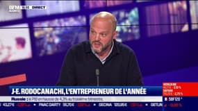 Jean-Emmanuel Rodocanachi sur le plateau de BFM Business. 