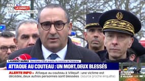 Laurent Nuñez salue "la réactivité" des forces de l'ordre et des pompiers lors de l'attaque au couteau de Villejuif