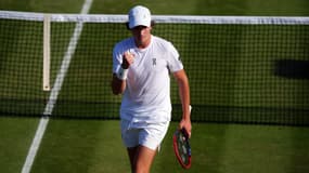 Nicolas Jarry pendant le tournoi de Wimbledon, le 4 juillet 2025