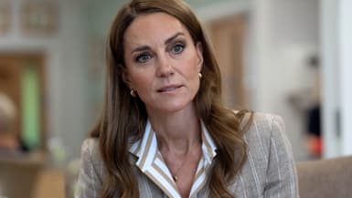 Kate, la princesse de Galles, à l'hôpital de Colchester dans l'Essex, au sud-est de l'Angleterre, le 2 juillet 2025.