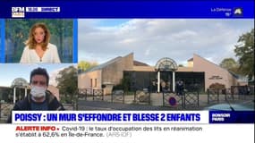 Poissy: le mur d'un gymnase s'effondre et blesse gravement 2 enfants 