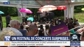 Un festival de concerts surprises
