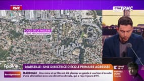 Marseille: Une directrice d'école primaire agressée par une maman d'élève
