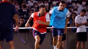 Lionel Messi lors de la tournée du PSG au Japon