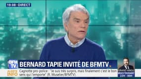 Bernard Tapie se dit "touché" par les gilets jaunes
