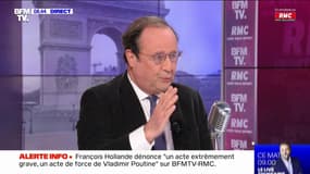 François Hollande: "Militairement, nous ne pouvons pas accepter que la Russie continue d'avancer"