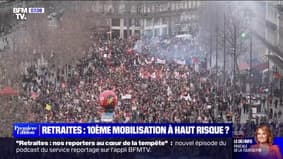 Retraites: une 10e journée de mobilisation à haut risque pour la préfecture de police de Paris