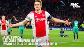 Ajax, Benfica... Les clubs tremplins qui ont envoyé le plus de joueurs dans le Big 5