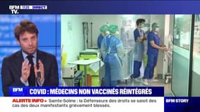 Story 2 : Covid, Médecins non vaccinés réintégrés - 30/03