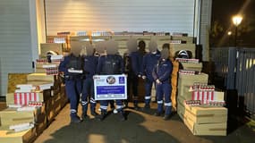 Les douaniers de Val-de-Seine ont saisi une tonne de cigarettes qui ont été confisquées
