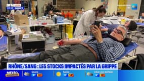 Rhône : les stocks de sang impactés par la grippe