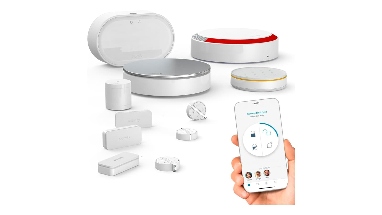 Somfy Alarme Maison sans fil