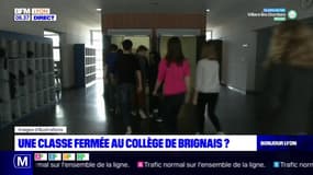 Brignais: la fermeture d'une classe au collège provoque la colère des professeurs et parents d'élèves