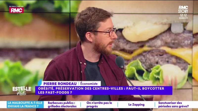 Boycotter les fast-foods : "Je suis pour une incitation à la pratique sportive, à la lutte contre la sédentarité", demande Pierre Rondeau