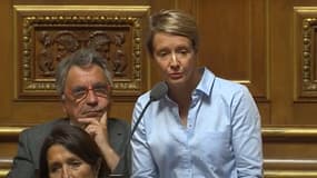 Laurence Garnier, sénatrice LR de Loire-Atlantique, pose une question au gouvernement le 14 juin 2023