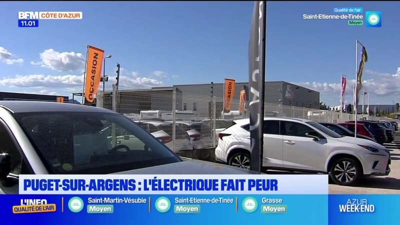 Puget-sur-Argens: les voitures électriques d'occasion ne trouvent pas preneur