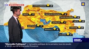 Météo Bouches-du-Rhône: un beau ciel bleu, le mistral soufflera jusqu'à 60km/h