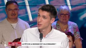 "Un rasta blanc qui massacre Bob Marley, Nolwenn Leroy ratée qui danse pieds-nus..." Maxime Lledo nous raconte sa fête de la musique.