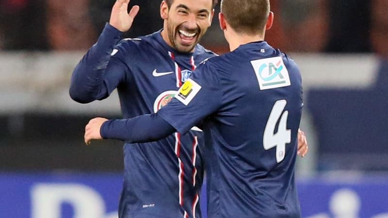 Ezequiel Lavezzi et Marco Verratti