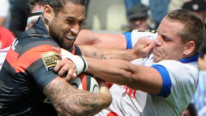 Luke McAlister sous le maillot de Toulouse