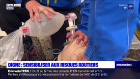 Digne-les-Bains: journée de sensibilisation aux risques routiers